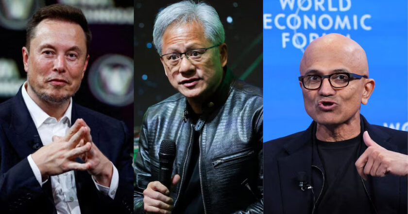 Estos son los líderes de tecnología más poderosos del mundo: Musk, Jensen Huang y Satya Nadella lideran la lista