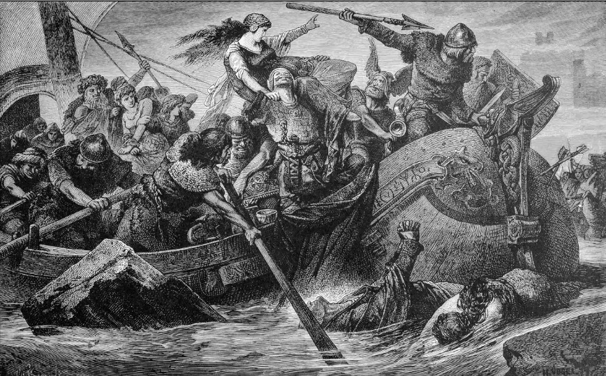 ¿Quién fue el primer rey vikingo en convertirse al cristianismo?