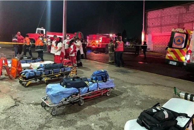 México: 12 muertos por incendio en centro de rehabilitación de drogas