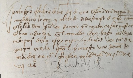 El documento de 500 años de antigüedad firmado por Hernán Cortés que el FBI devolvió a México
