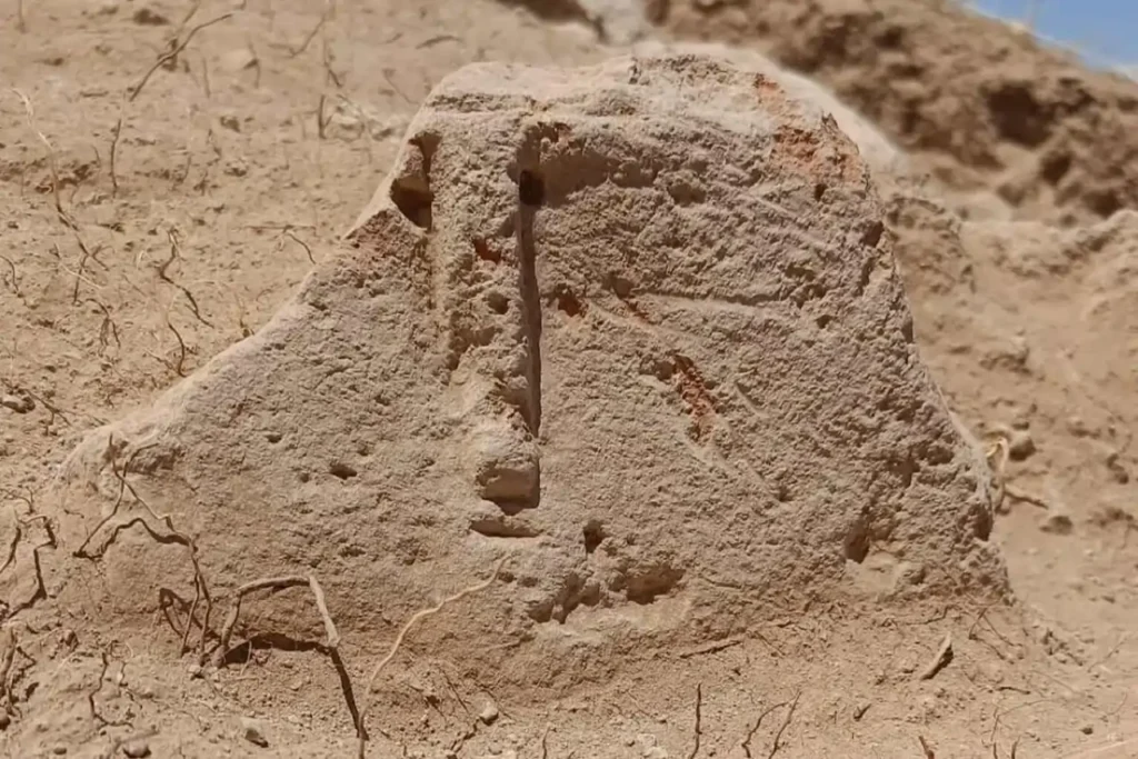 Parece una piedra con una forma de T pero se trata de un descubrimiento histórico